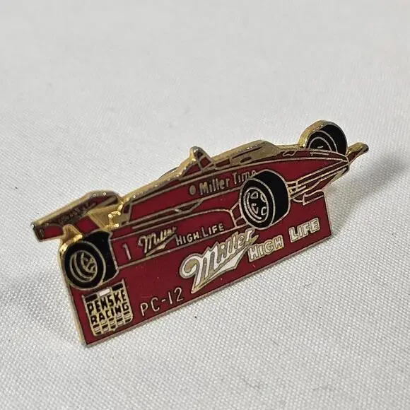 Danny Sullivan #1 Miller High Life PC-12 Penske Racing Collector Lapel Pin - Picture 2 of 4